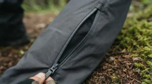 Close-up showing fully taped seams for maximum waterproof protection.